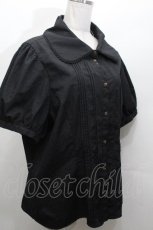 画像2: Kurumi Collaboration / マリンアカデミアブラウス 4L 黒 S-26-04-30-013-GO-BL-AS-ZS (2)