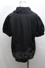 画像3: Kurumi Collaboration / マリンアカデミアブラウス 4L 黒 S-26-04-30-013-GO-BL-AS-ZS (3)