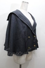 画像2: Kurumi Collaboration / マリンアカデミアケープ 4L 紺 S-26-04-30-014-GO-JA-AS-ZS (2)