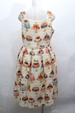 画像3: Jane Marple / アニバーサリーケーキスクエアドレス  オフ S-26-04-30-016-JM-OP-AS-ZS (3)