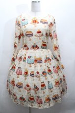 画像1: Jane Marple / Anniversary Cakeワンピース  アイボリー S-26-04-30-017-JM-OP-AS-ZS (1)