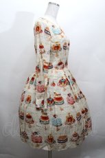 画像2: Jane Marple / Anniversary Cakeワンピース  アイボリー S-26-04-30-017-JM-OP-AS-ZS (2)