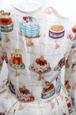 画像4: Jane Marple / Anniversary Cakeワンピース  アイボリー S-26-04-30-017-JM-OP-AS-ZS (4)