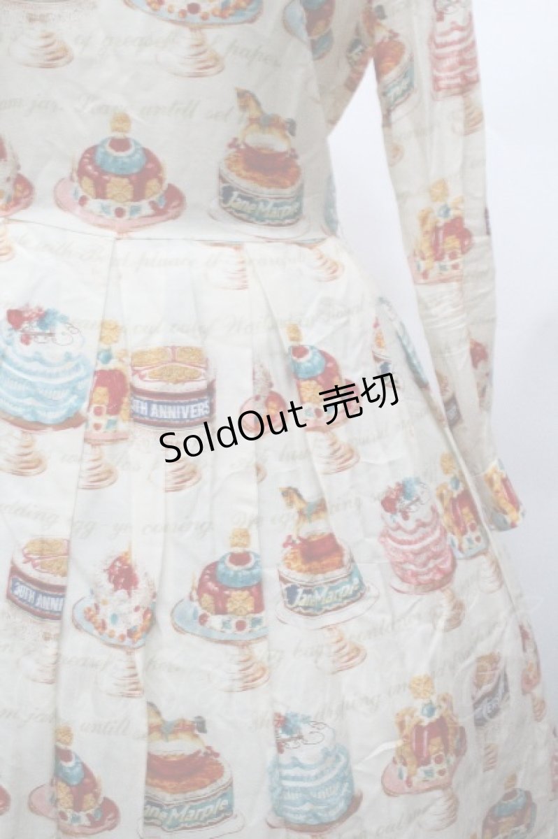 画像5: Jane Marple / Anniversary Cakeワンピース  アイボリー S-26-04-30-017-JM-OP-AS-ZS (5)