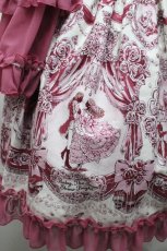 画像6: BABY,THE STARS SHINE BRIGHT / Cinderella きらめく魔法の舞踏会柄ワンピース  白ｘワイン S-26-04-30-018-BA-OP-AS-ZS (6)