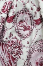 画像7: BABY,THE STARS SHINE BRIGHT / Cinderella きらめく魔法の舞踏会柄ワンピース  白ｘワイン S-26-04-30-018-BA-OP-AS-ZS (7)