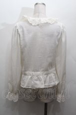 画像3: Leur Getter / カルゼワッシャーブラウス  オフ S-26-04-30-004-LU-BL-AS-ZS (3)