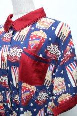 画像3: Emily Temple cute / Popcooorn　BIGTシャツ  ネイビー×赤 S-26-05-02-027-ET-TS-TE-ZS (3)