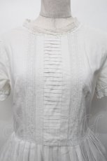 画像3: Jane Marple / ヴィンテージレースのビスクドールワンピース M ホワイトグレー S-26-05-02-032-JM-OP-TE-ZS (3)