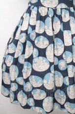 画像4: Jane Marple / フェアリーテイルカメオワンピース M ネイビー S-26-05-02-034-JM-OP-TE-ZS (4)