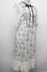 画像3: axes femme / フラワープリントレーシーワンピース  アイボリー S-26-05-02-046-AX-OP-HR-ZS (3)
