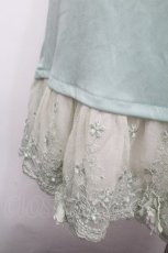 画像3: axes femme / お花付きペチスカート  グリーン S-26-05-02-053-AX-SK-AS-ZS (3)