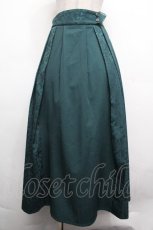 画像1: axes femme / ジャカード切替スカート F グリーン S-26-05-02-054-AX-SK-TE-ZS (1)