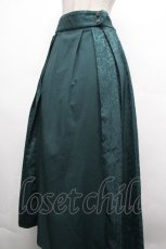 画像3: axes femme / ジャカード切替スカート F グリーン S-26-05-02-054-AX-SK-TE-ZS (3)