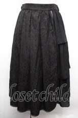 画像1: axes femme kawaii / チャイナアシメスカート  黒 S-26-05-02-058-AX-SK-AS-ZS (1)