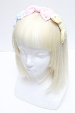 画像1: Angelic Pretty / トリプルカラーリボンカチューシャ   S-26-05-02-008-AP-AC-HR-ZS (1)