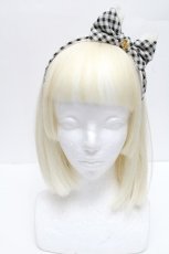 画像2: Angelic Pretty / ホイップカチューシャ  黒 S-26-05-02-009-AP-AC-HR-ZS (2)