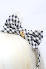 画像3: Angelic Pretty / ホイップカチューシャ  黒 S-26-05-02-009-AP-AC-HR-ZS (3)
