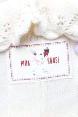 画像6: PINK HOUSE / スイーツスプリングバニーモチーフニットポシェット  オフ S-26-05-02-014-LO-BG-AS-ZS (6)