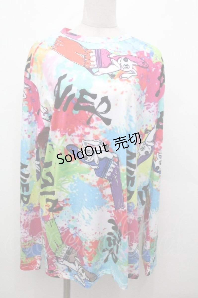 画像1: NieR Clothing / 転写プルオーバー   S-26-05-03-039-PU-TO-HR-ZS (1)
