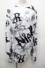 画像1: NieR Clothing / 転写プルオーバー   S-26-05-03-040-PU-TO-HR-ZS (1)