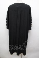 画像2: axes femme / チュール×花刺繍ワンピース  黒 S-26-05-03-043-AX-OP-HR-ZS (2)