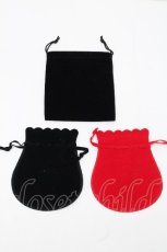 画像2: monomania / yodarebear巾着セット  黒 S-26-05-03-012-PU-TO-HR-ZS (2)