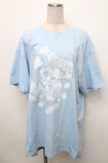 画像1: PUNK / エンジェルパンデミックなおTシャツ  サックス S-26-05-03-035-PU-PA-HR-ZS (1)