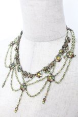 画像2: Michal Negrin / モチーフネックレス  グリーン S-26-05-04-031-LO-AC-AS-ZS (2)