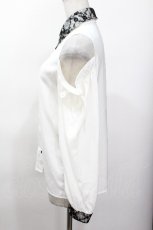 画像3: MA*RS / レース重ね襟オフショルブラウス  白 S-26-05-04-037-GO-BL-TE-ZS (3)