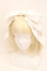 画像1: LOLITA / カチューシャ  白 S-26-05-04-019-LO-BL-AS-ZS (1)