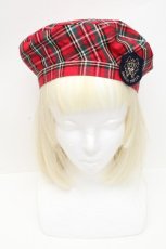 画像2: Angelic Pretty / Bunny Collegeベレー  赤 S-26-05-04-025-AP-AC-AS-ZS (2)