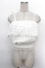 画像1: LIZ LISA / さくらんぼ刺繍オフショルトップス  白 S-26-05-05-032-LO-TO-HR-ZS (1)