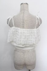 画像2: LIZ LISA / さくらんぼ刺繍オフショルトップス  白 S-26-05-05-032-LO-TO-HR-ZS (2)