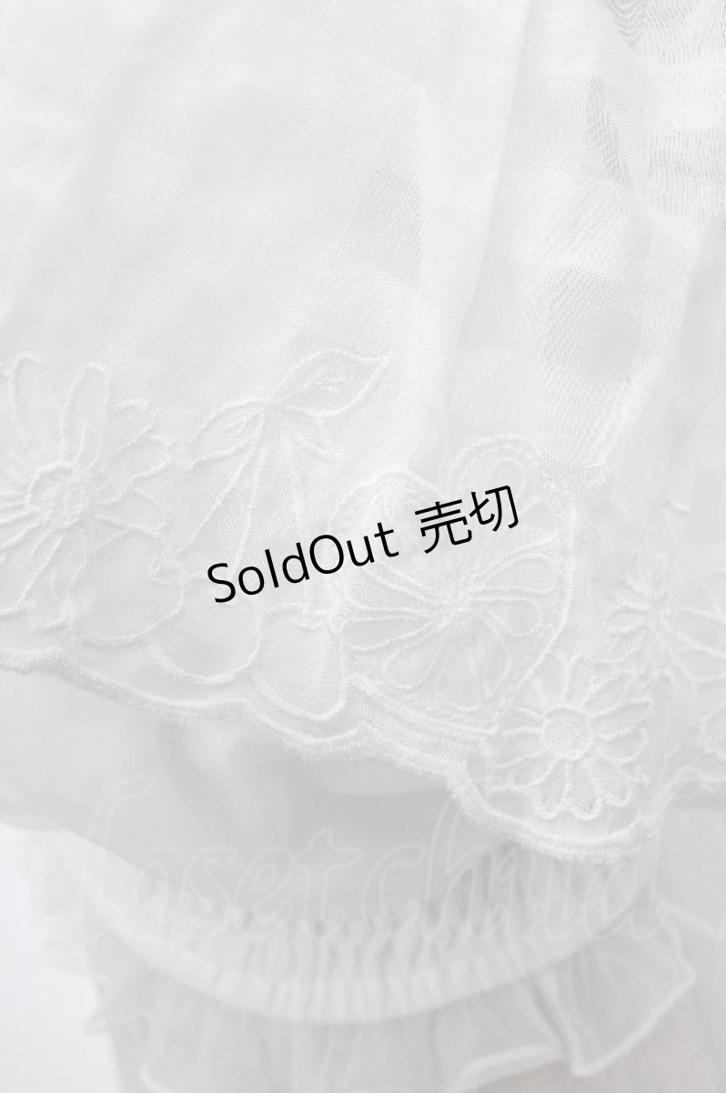 画像4: LIZ LISA / さくらんぼ刺繍オフショルトップス  白 S-26-05-05-032-LO-TO-HR-ZS (4)