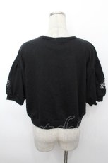 画像2: axes femme POETIQUE / カットワーク刺繍プルオーバー  黒 S-26-05-05-042-AX-TO-HR-ZS (2)