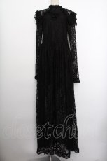 画像1: KILL STAR / ENMITY MAXI DRESS M 黒 S-26-05-05-052-PU-OP-HR-ZS (1)