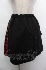 画像2: NieR Clothing / サイドZIPスカート  黒 S-26-05-05-053-PU-SK-HR-ZS (2)