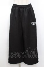 画像1: NieR Clothing / サイドZIPワイドパンツ  黒ｘ白 S-26-05-05-058-PU-PA-HR-ZS (1)