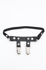 画像1: PUNK / ガーターベルト  黒 S-26-05-05-1008-PU-AC-HR-ZS (1)