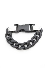 画像2: PUNK / チェーンブレスレット  黒 S-26-05-05-1011-PU-AC-HR-ZS (2)
