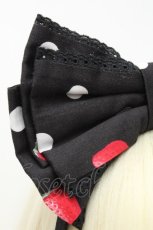 画像4: Angelic Pretty / Milky Berryカチューシャ  黒 S-26-05-05-017-AP-AC-HR-ZS (4)