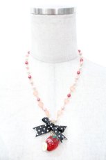 画像1: Angelic Pretty / Milky Berryネックレス  赤 S-26-05-05-019-AP-AC-HR-ZS (1)