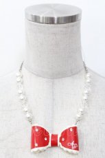 画像1: Angelic Pretty / ドリームリボンネックレス  赤 S-26-05-05-026-AP-BG-HR-ZS (1)