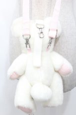 画像4: Angelic Pretty / はにかみベアーぬいぐるみポーチ  白 S-26-05-05-029-AP-AC-HR-ZS (4)
