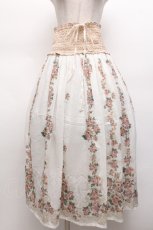 画像3: axes femme / 花柄2wayロングスカート  オフ S-26-05-06-052-AX-SK-HR-ZS (3)