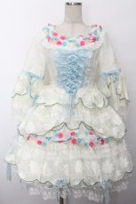 画像1: BABY,THE STARS SHINE BRIGHT / Fleurette Menuet ドレスセット  シルキーホワイト S-26-05-06-1002-BA-OP-SA-ZS (1)