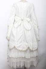 画像2: ALICE and the PIRATES / Bijou Princess〜私の愛おしい宝物〜ワンピースドレス  白 S-26-05-06-1005-PA-OP-AS-ZS (2)