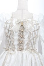 画像4: ALICE and the PIRATES / Bijou Princess〜私の愛おしい宝物〜ワンピースドレス  白 S-26-05-06-1005-PA-OP-AS-ZS (4)