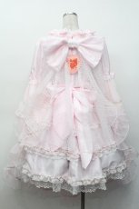画像2: BABY,THE STARS SHINE BRIGHT / くみゃちゃんのLittle Angelワンピース  ピンク S-26-05-06-1006-BA-OP-AS-ZS (2)